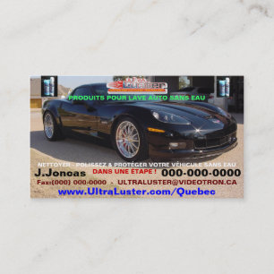 Carte de visite de Français d'UltraLuster