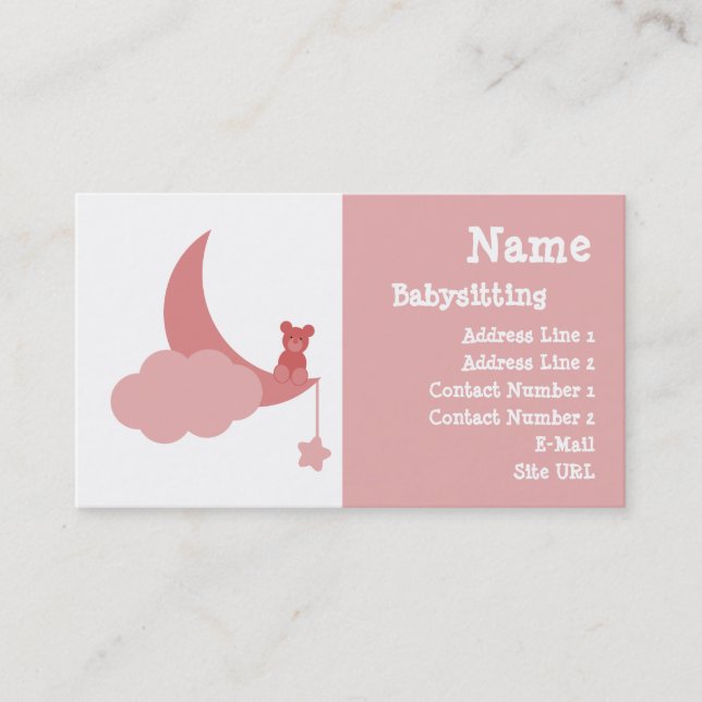 Carte de visite de garde (Devant)