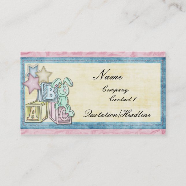 Carte de visite de garde (Devant)