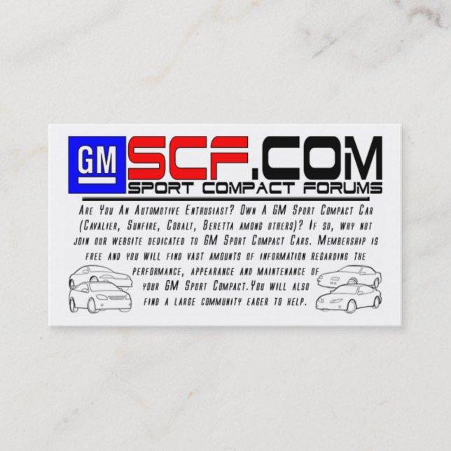 carte de visite de GMSCF.com (Devant)