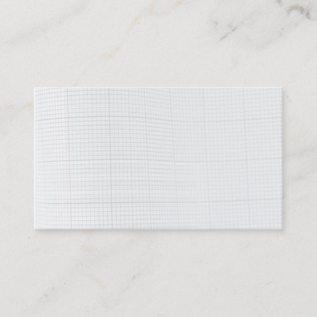 carte de visite de graphique ombragé (Devant)