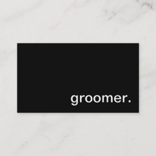 Carte de visite de Groomer