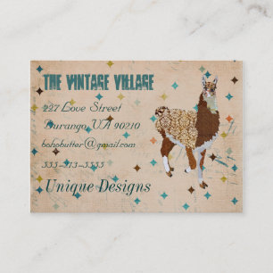 Carte de visite de grunge de lama