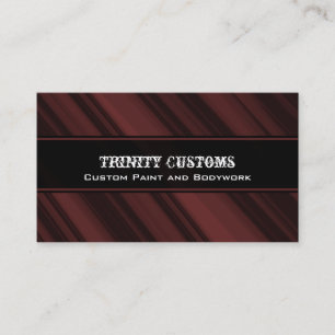 Carte de visite de grunge fractal, Crimson