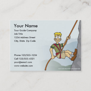 Carte de visite de guide touristique