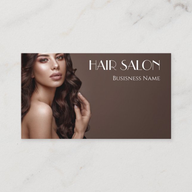 Carte de visite de Hair Salon (Devant)