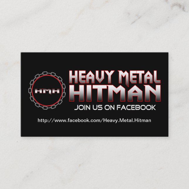 Carte de visite de HITMAN (Devant)