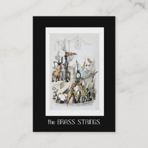 Carte de visite de J J Grandville pour des