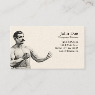 Carte de visite de John L. Sullivan