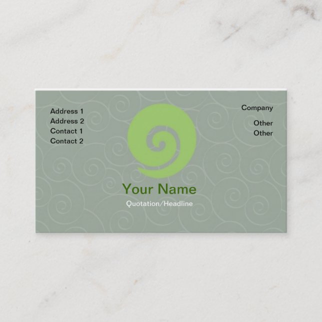 Carte de visite de Koru (Devant)