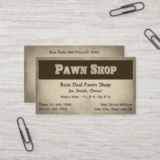 Carte de visite de la Boutique Pwn