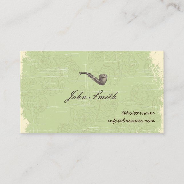 carte de visite de la carte d'appel de tuyauterie  (Devant)