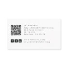 Carte de visite de la carte Tarot Tech Nail