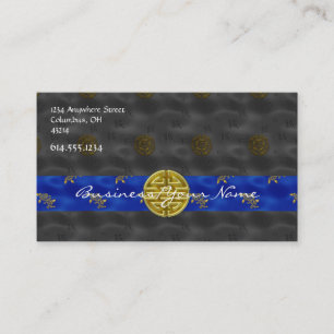 Carte de visite de la conception modelé par