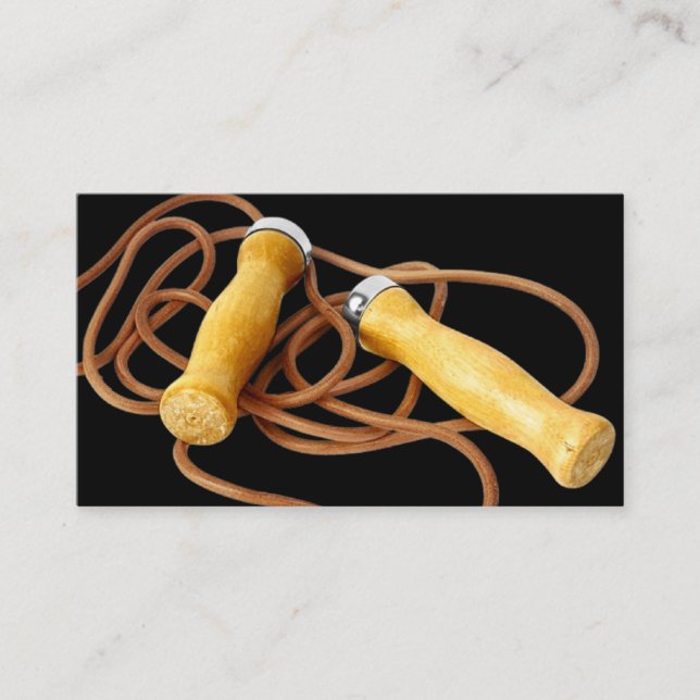 Carte de visite de la corde de vidage (Devant)