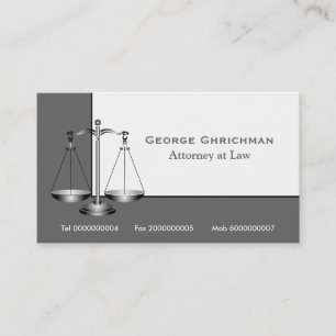 Carte de visite de la justice