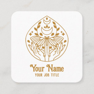 Carte de visite de la lune magique