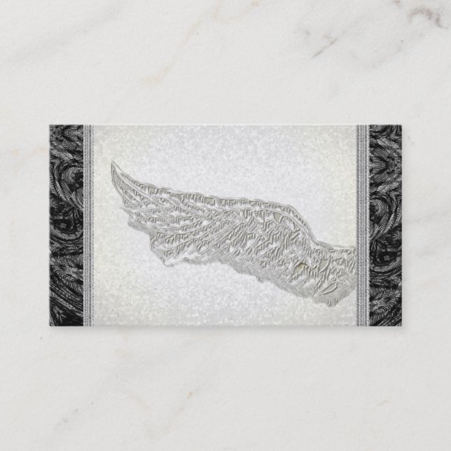 Carte de visite de la Parties scintillant Angel Wi (Devant)