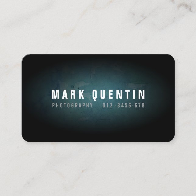 Carte de visite de la photographie Dark Grunge (Devant)
