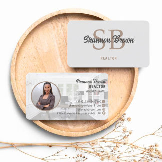 Carte de visite de l'agent immobilier | Réalisateu