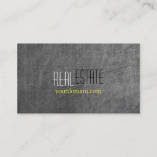 Carte de visite de l'agent jaune gris Motif de tab