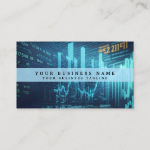 Carte de visite de l'analyste financier