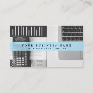 Carte de visite de l'analyste financier