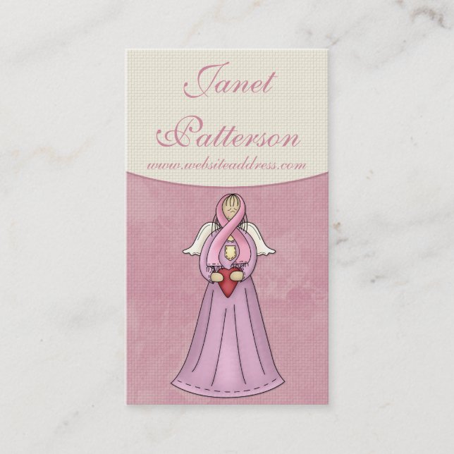 Carte de visite de l'ange D1 de conscience de (Devant)