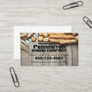 Carte de visite de l'entreprise de fabrication de