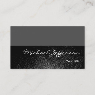 Carte de visite de l'ingénieur-consultant en matiè