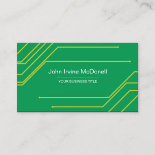 Carte de visite de l'ingénieur informatique