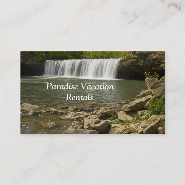Carte de visite de location vacances (Devant)
