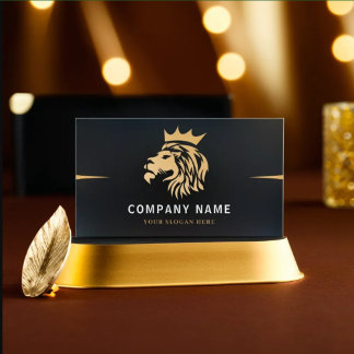 Carte de visite de logo professionnel élégant