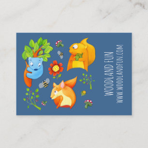 Carte de visite de l'organisateur du Woodland Fun 