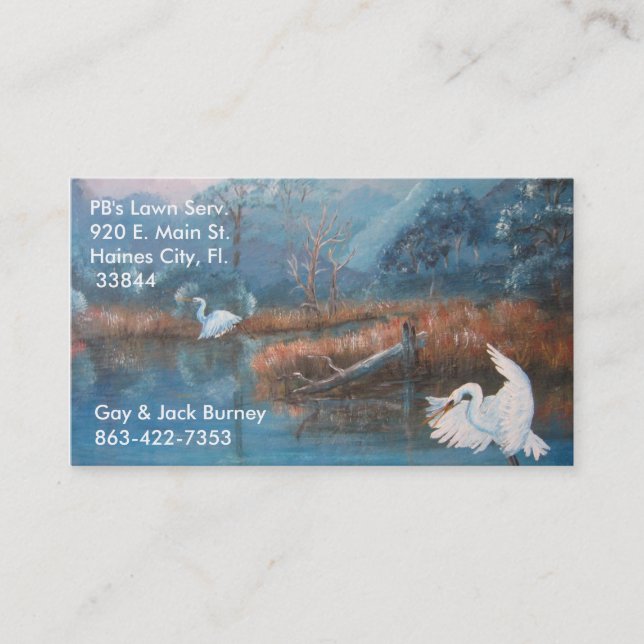 Carte de visite de "lumière du jour" (Devant)