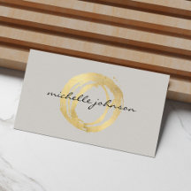 de luxe bronzées/beiges logo cercle doré