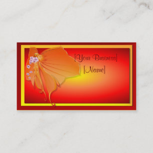 Carte de visite de Madame Butterfly de Sun
