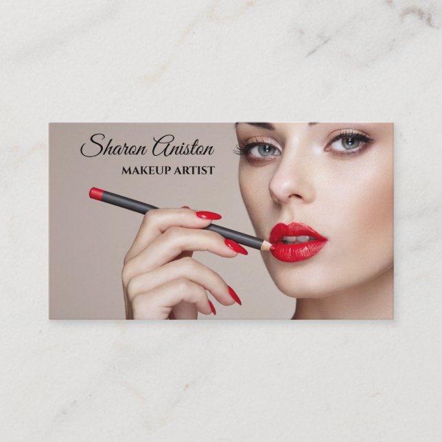 Carte de visite de Makeup & Beauty Salon (Devant)