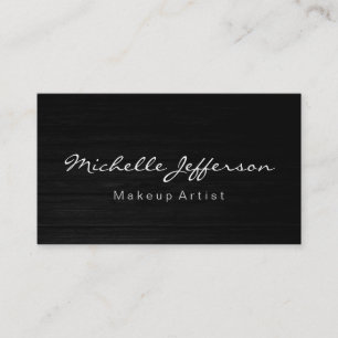 Carte de visite de maquillage - Script de maquilla