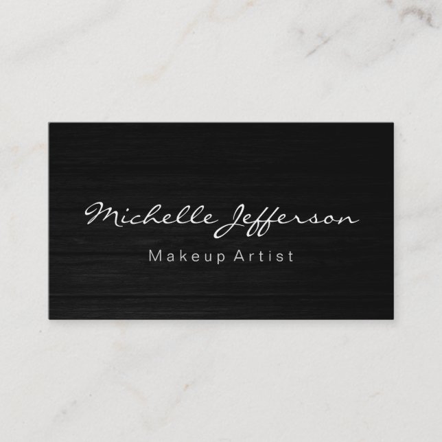 Carte de visite de maquillage - Script de maquilla (Devant)