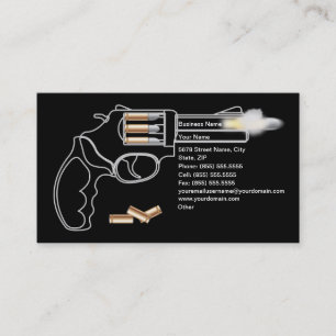 Carte de visite de marchand d'armes
