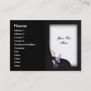 Carte de visite de mariage