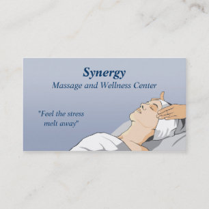 Carte de visite de massage