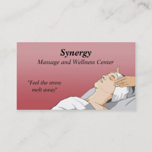 Carte de visite de massage