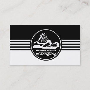 Carte de visite de masseuse