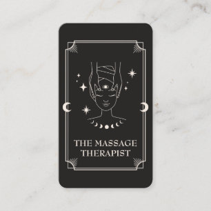 Carte de visite de massothérapeute de la carte Tar