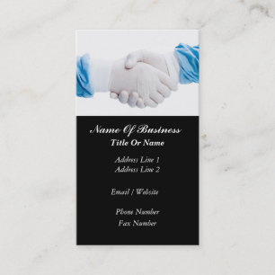 Carte de visite de médecin