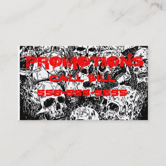 Carte de visite de métaux lourds 2 (Devant)