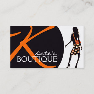 Carte de visite de mode
