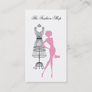 Carte de visite De Mode Et De Style